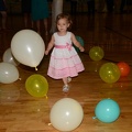 Greta playing with the balloons at Caleb s reception1